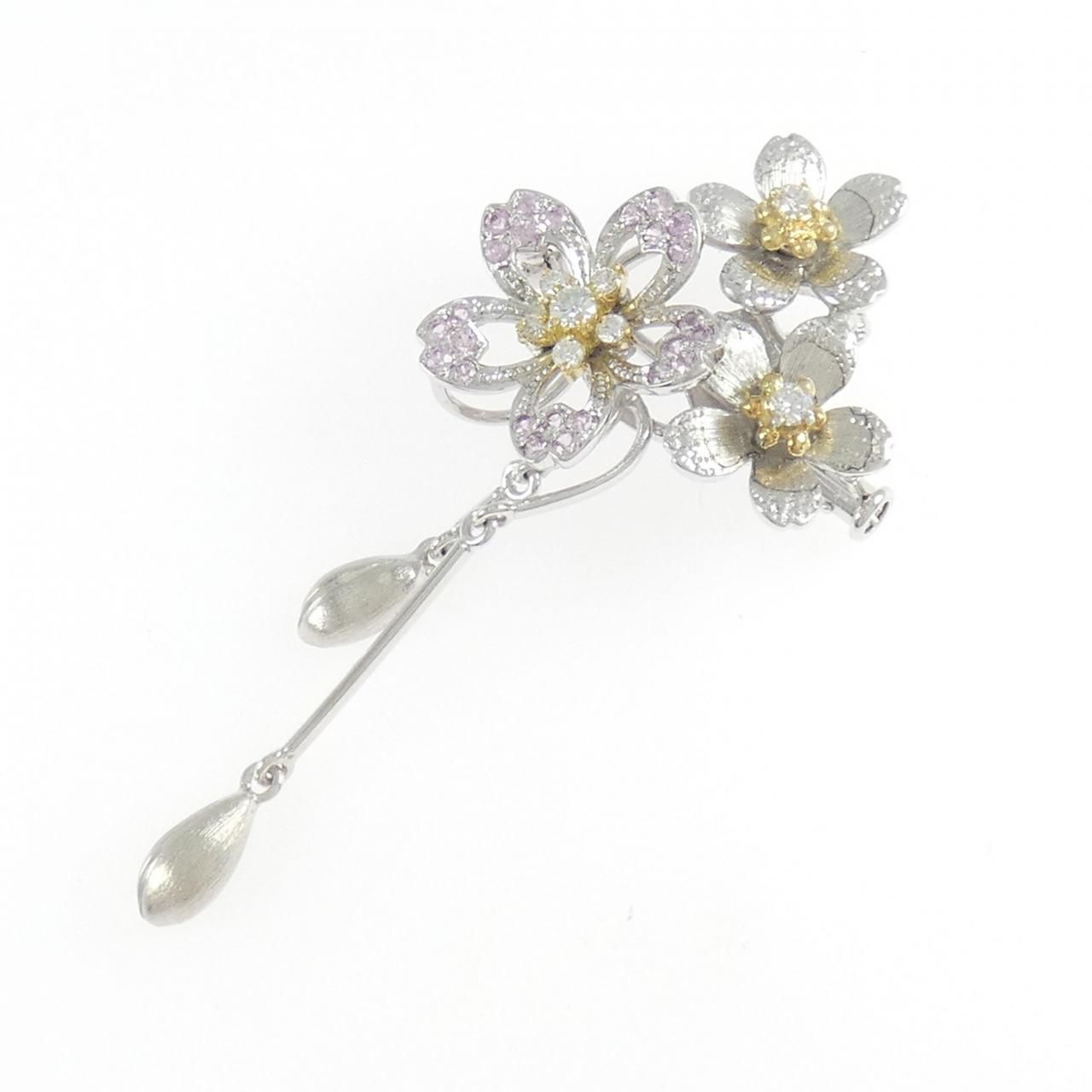 石川暢子 サファイヤ ペンダント 0.31 CT