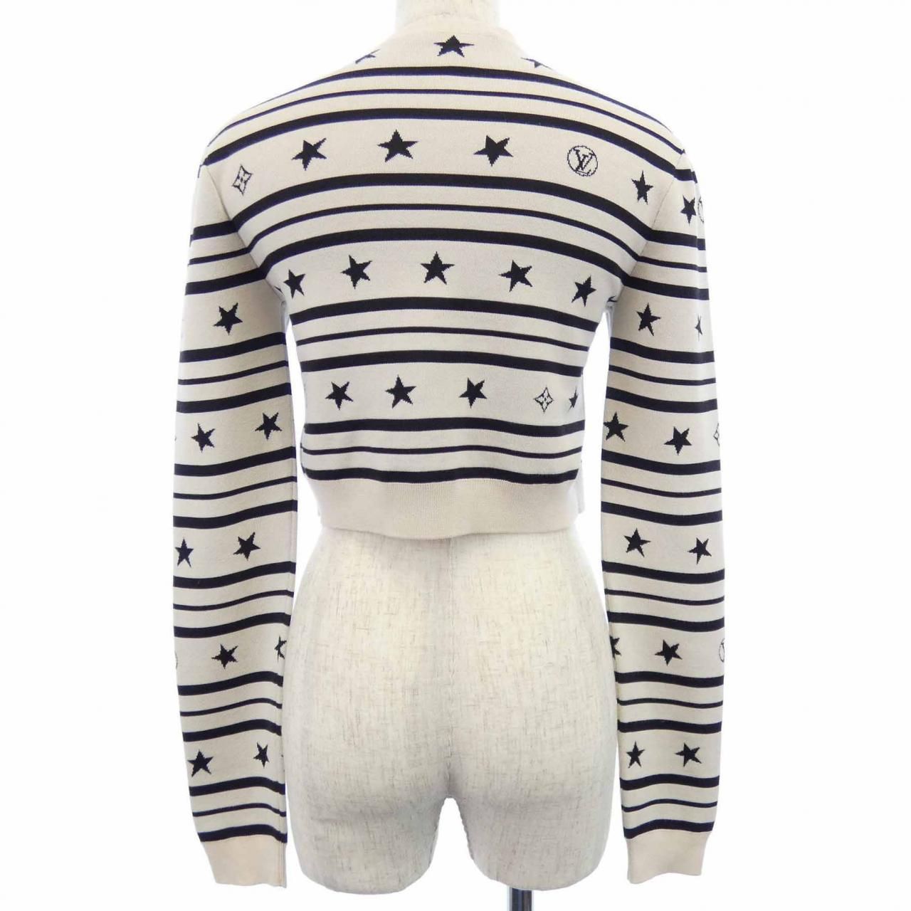 ルイヴィトン LOUIS VUITTON LVサマースターダストクロップドカーディガン カーディガン