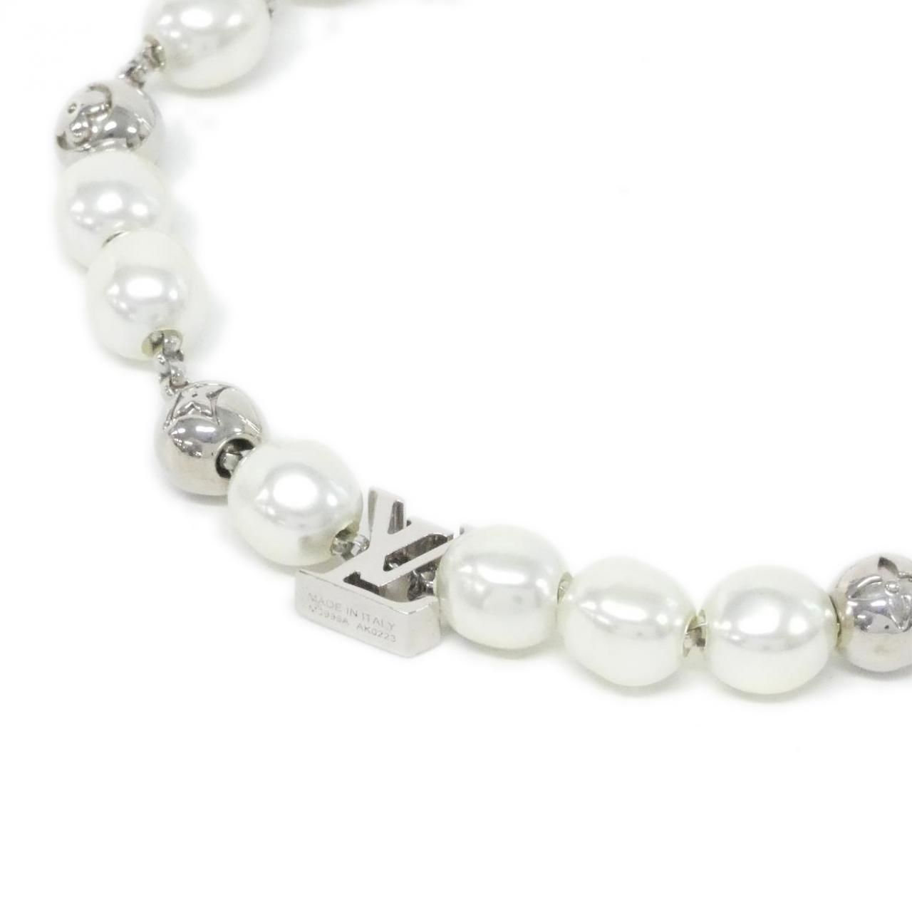 ルイヴィトン ブレスレット モノグラム パール M 0996 A