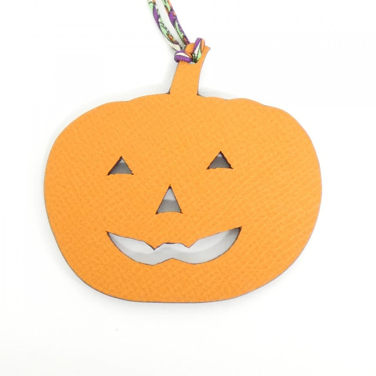エルメス PUMPKIN 1053028 バッグチャーム