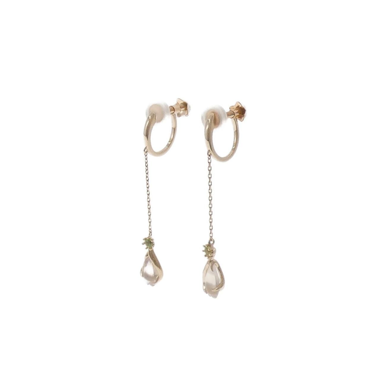 スタージュエリー ローズクオーツ イヤリング