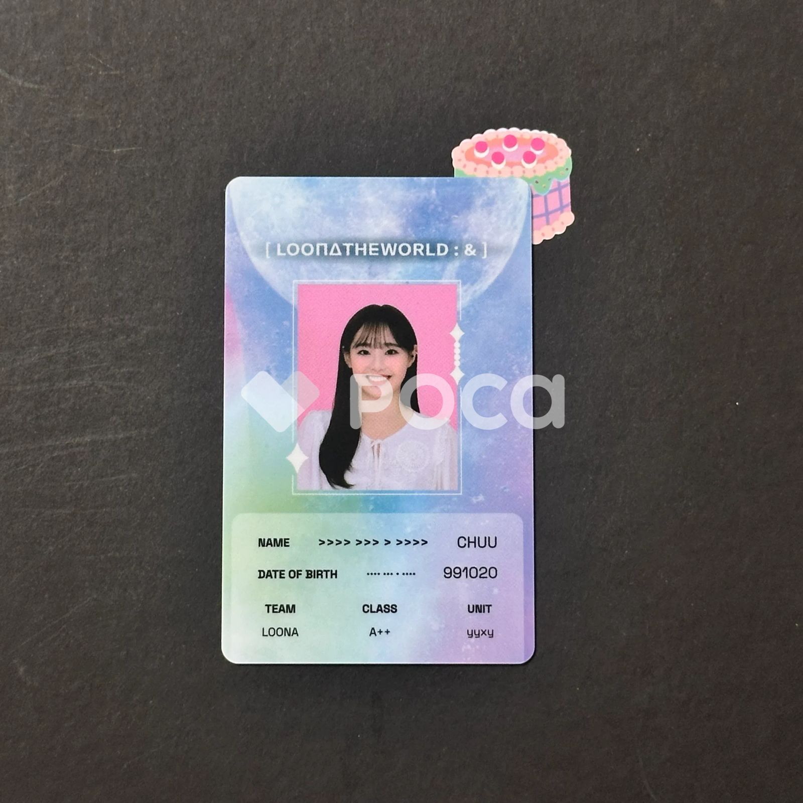 LOONA チュウ ON WAVE LOONATHEWORLD : & ID CARD - メルカリ