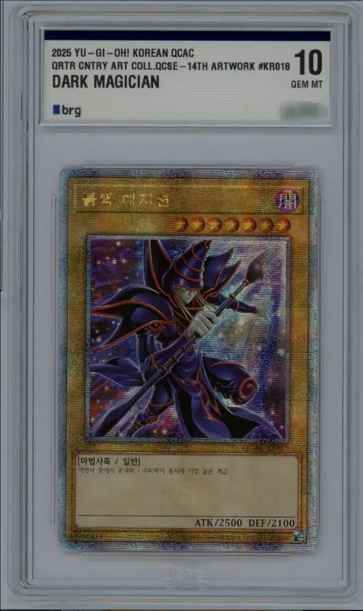 BRG 10 ブラックマジシャン QCAC 新イラストレーター POP 1