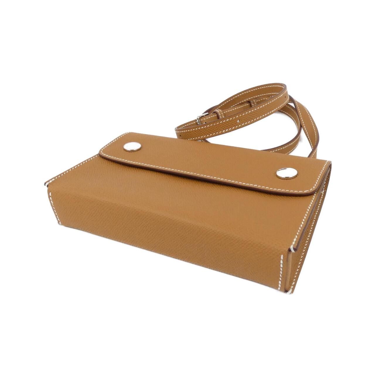 エルメス　ウォレットバック＜エルメスナップ＞ゴールド エルメス エルメスナップ 085291CK ウォレットバッグ - メルカリ