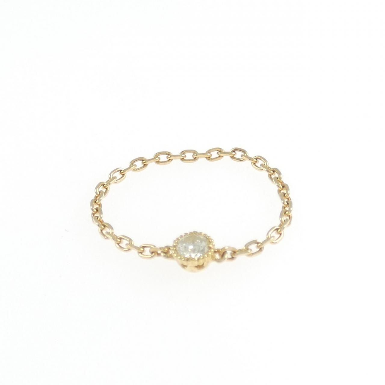 K18YG ダイヤモンド リング 0.07CT - メルカリ