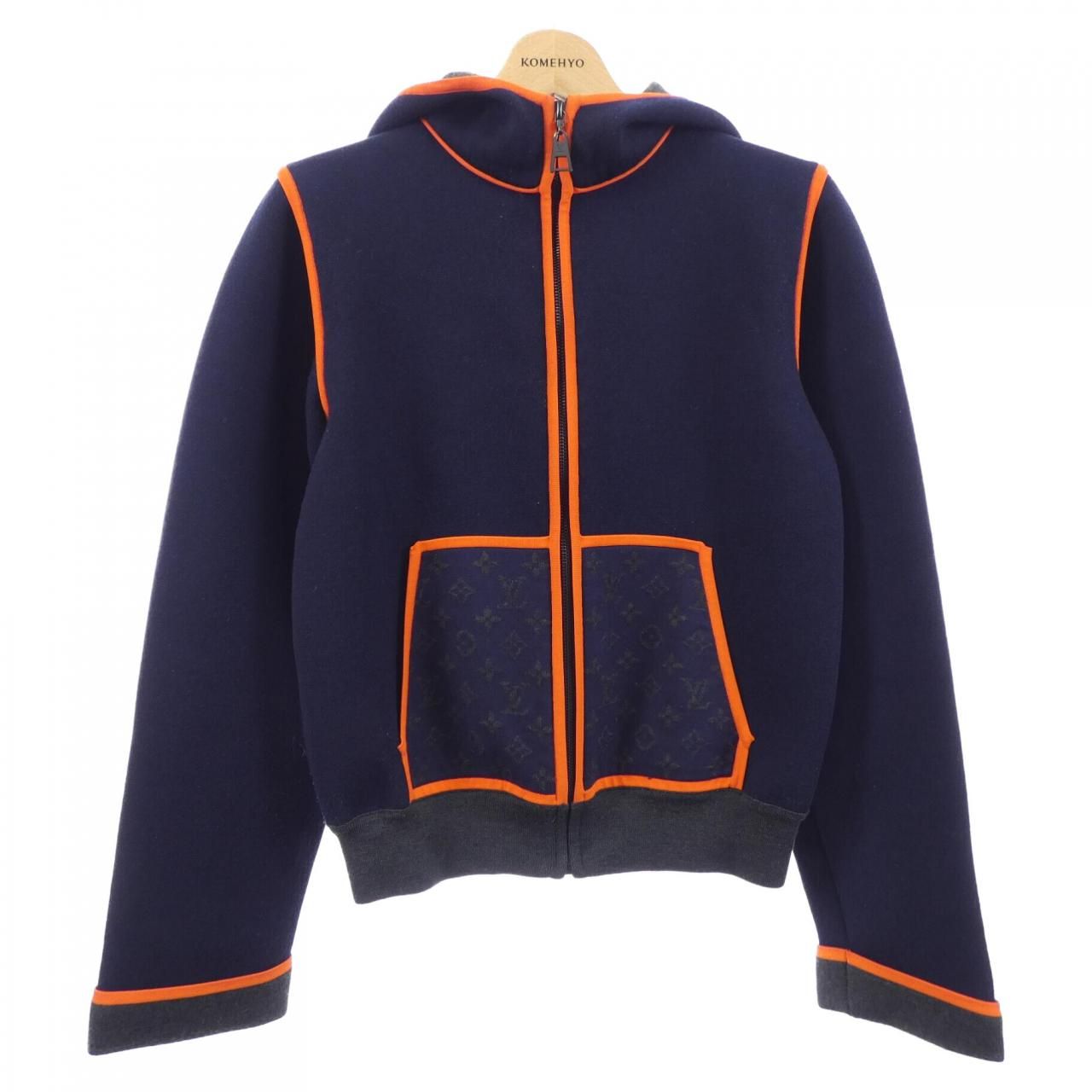 ルイヴィトン LOUIS VUITTON ヴィヴィドトリム ジップアップフーディー パーカー