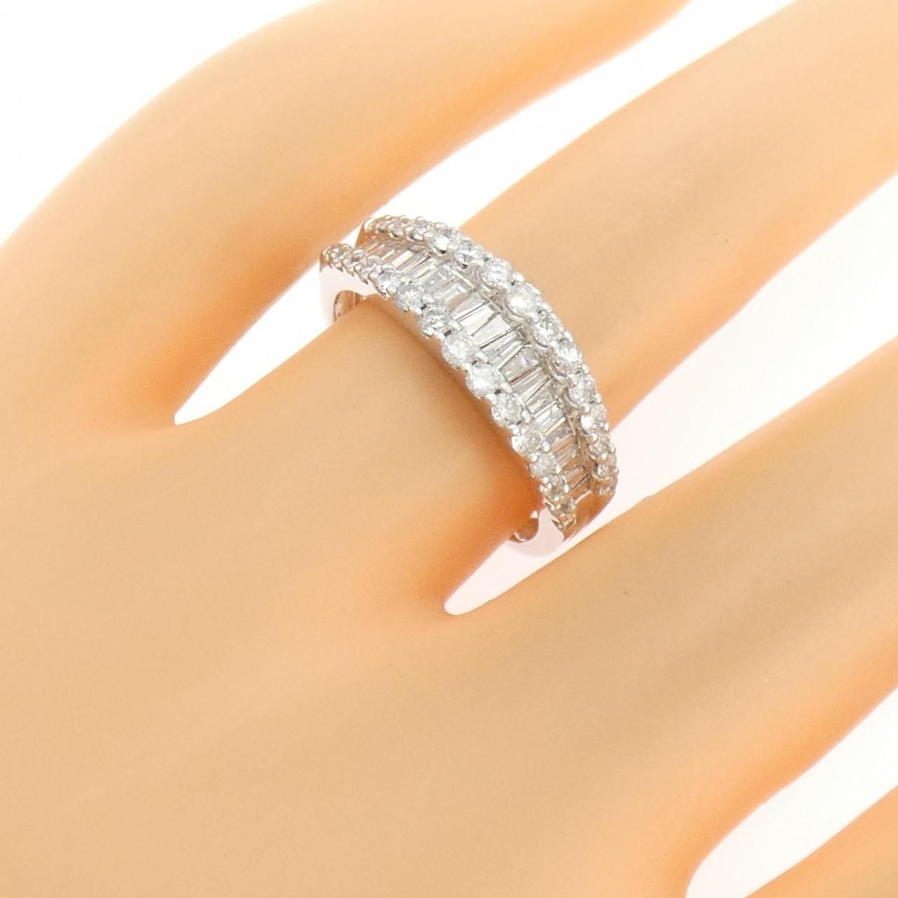 よっこ ダイヤモンドリング k18 WG H&C 1.00 よっこ様専用 ダイヤモンドリング k18 WG H&C 1.00