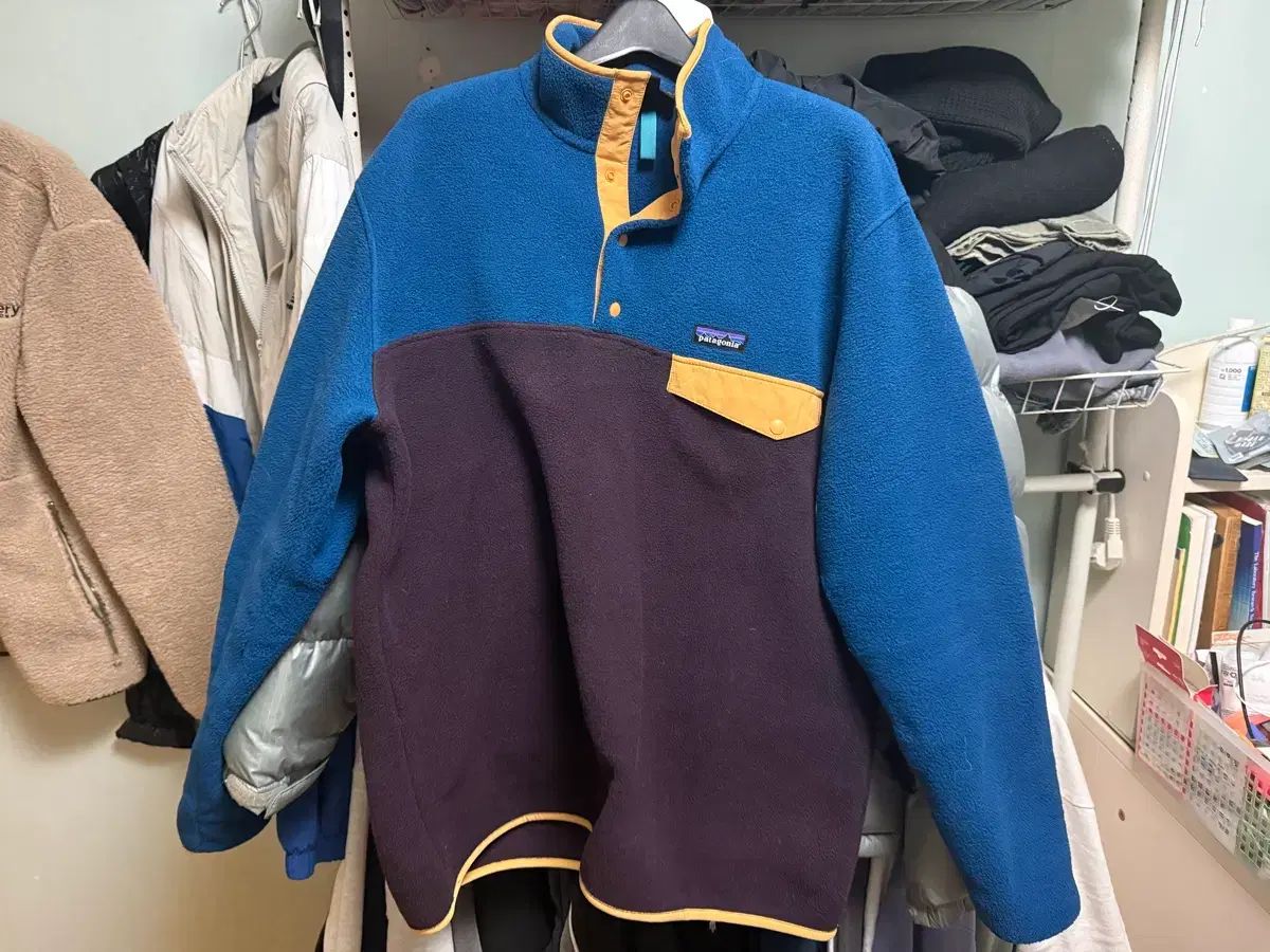 パタゴニア ライトウェイト Synchilla シンチラ プラム PLUM Lサイズ