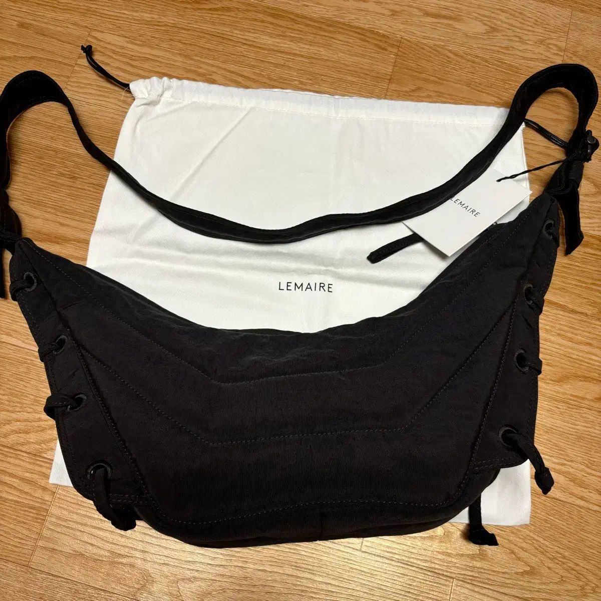 LEMAIRE SOFT GAME BAG スモール - ゲーム Dark ダーク ルメール 
