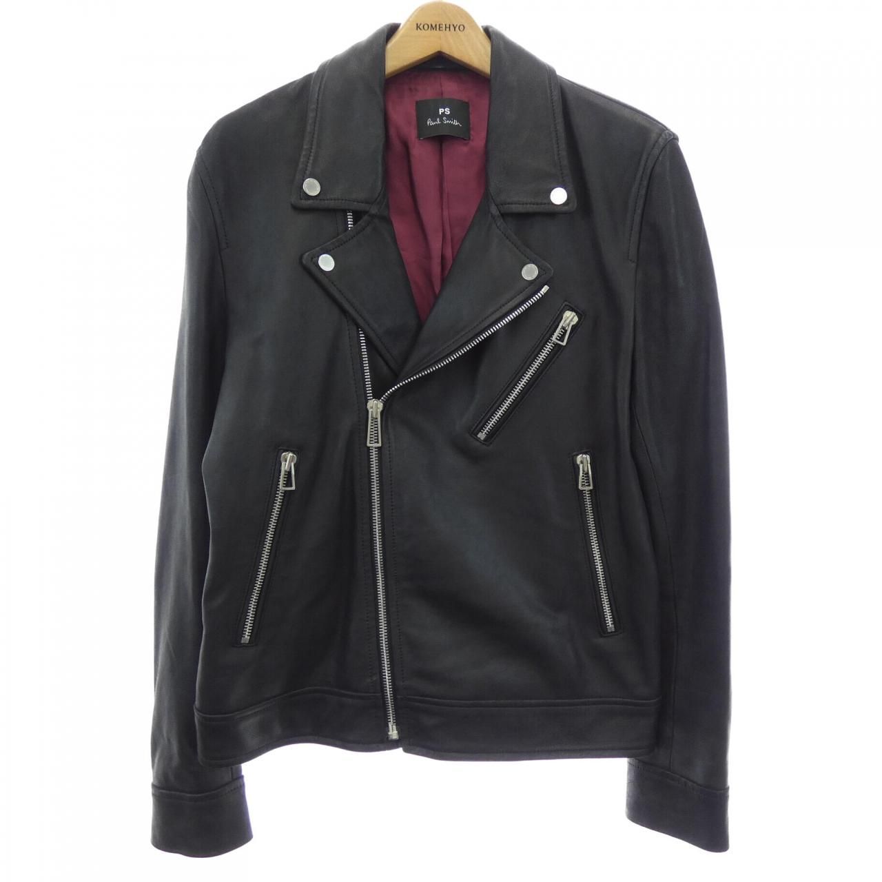 ピーエスポールスミス PS Paul Smith 202128 レザーライダースジャケット