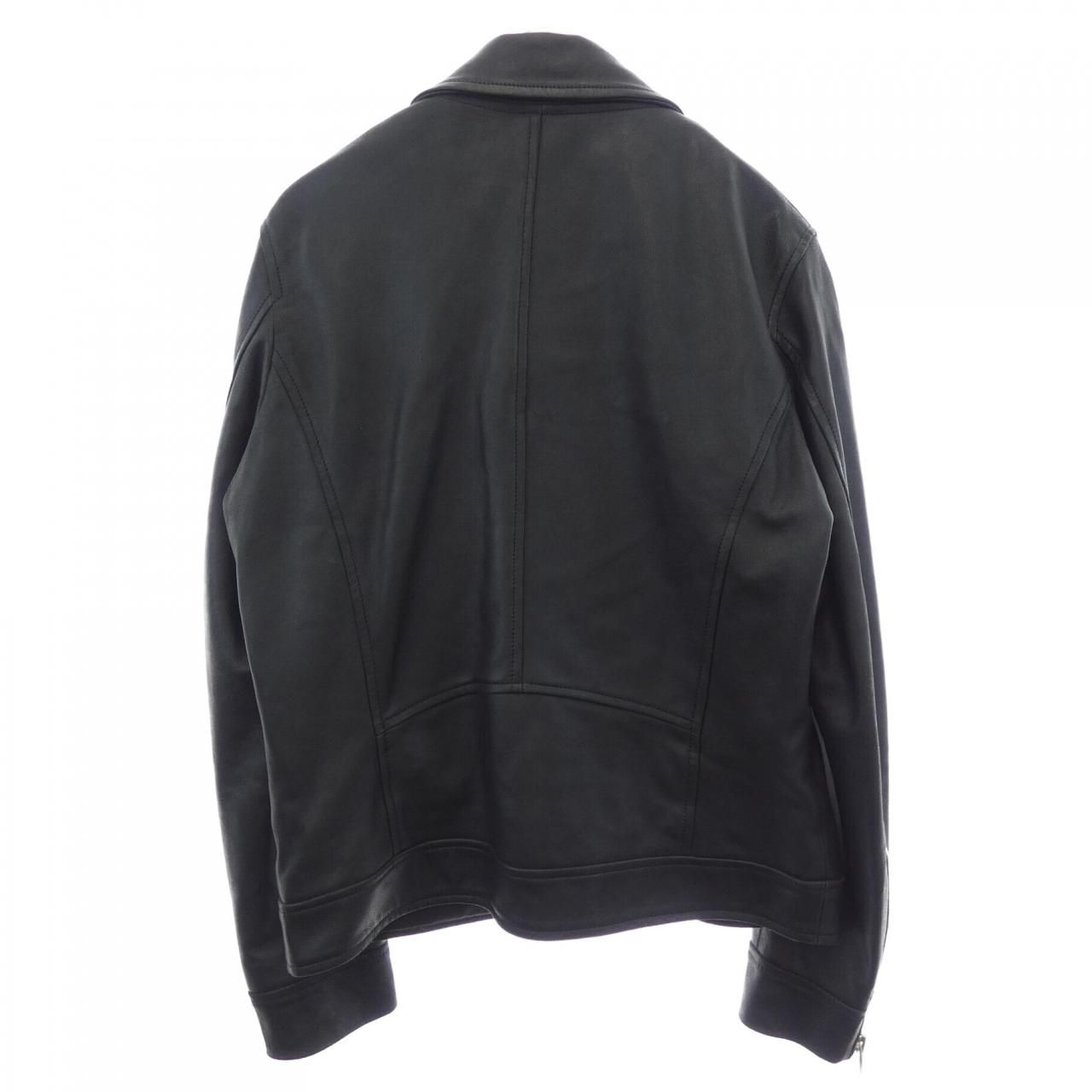 ピーエスポールスミス PS Paul Smith 202128 レザーライダースジャケット