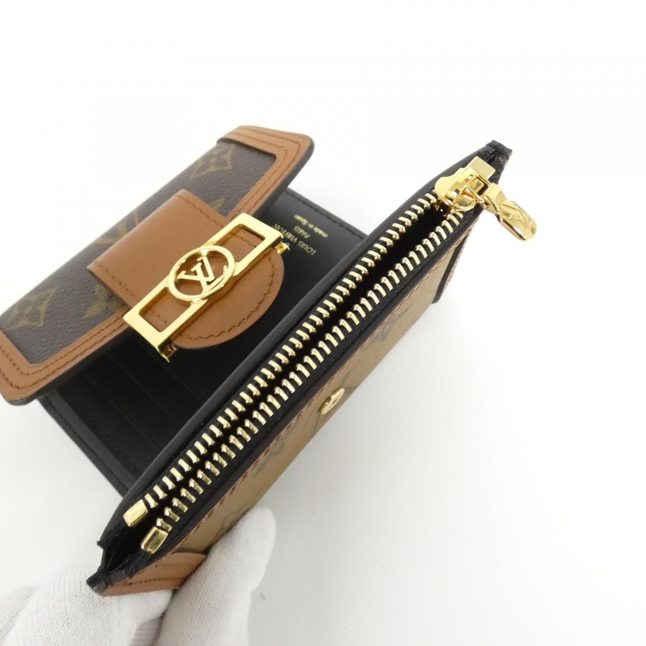 ルイヴィトン モノグラム ポルトフォイユ ドーフィーヌ コンパクト