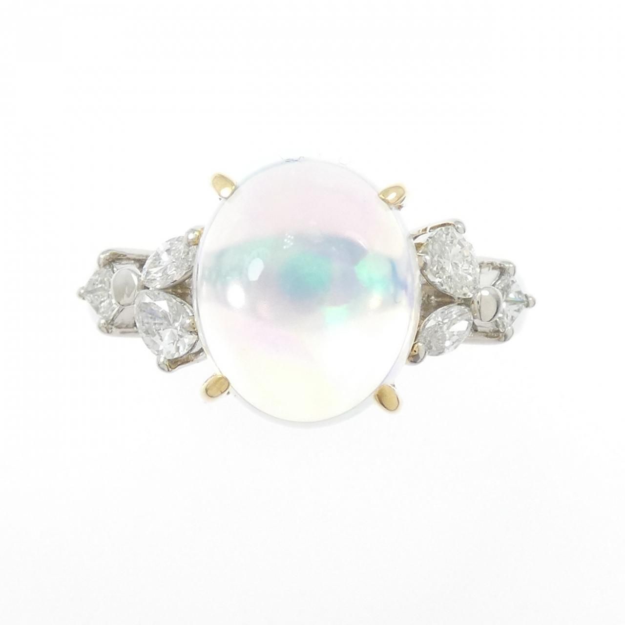 クレサンベール 合成オパール リング 3.25 CT