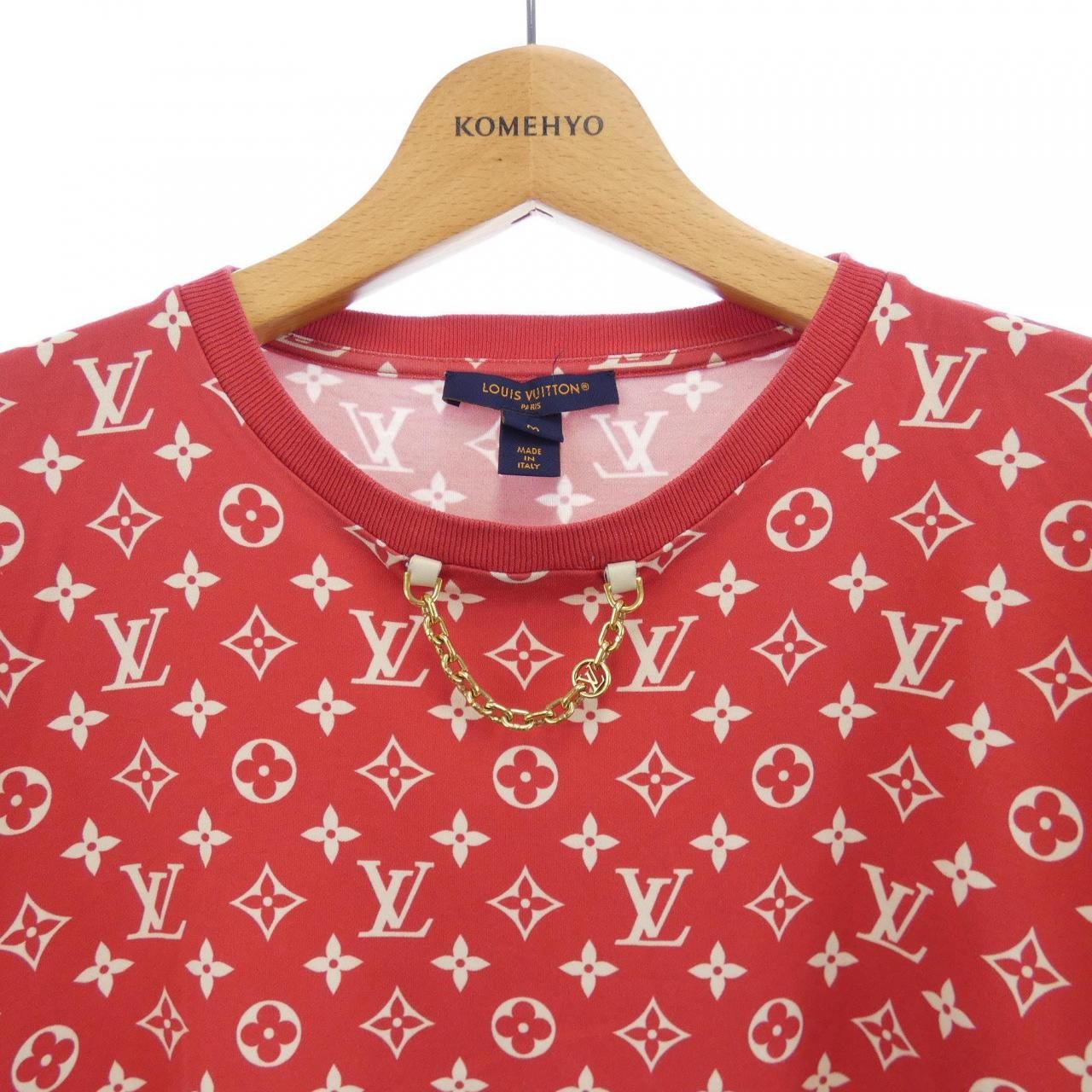  ルイヴィトン LOUIS VUITTON ストライプアクセントモノグラムTシャツ Tシャツ その他 トップス