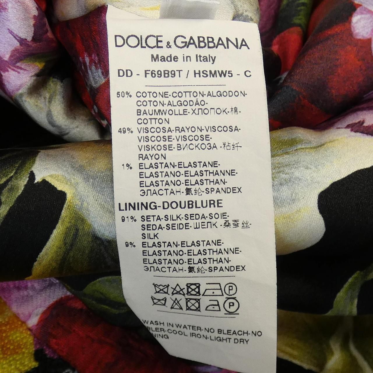  ドルチェアンドガッバーナ DOLCE GABBANA F 69 B 9 T HSMW 5 ワンピース その他 ワンピース