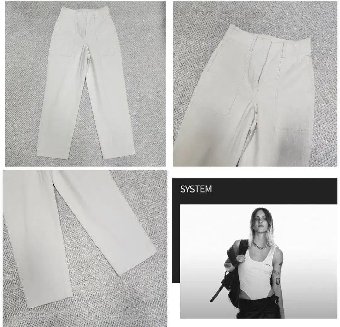 システム コーデュロイ パンツ SYSTEM 裏地起毛 26