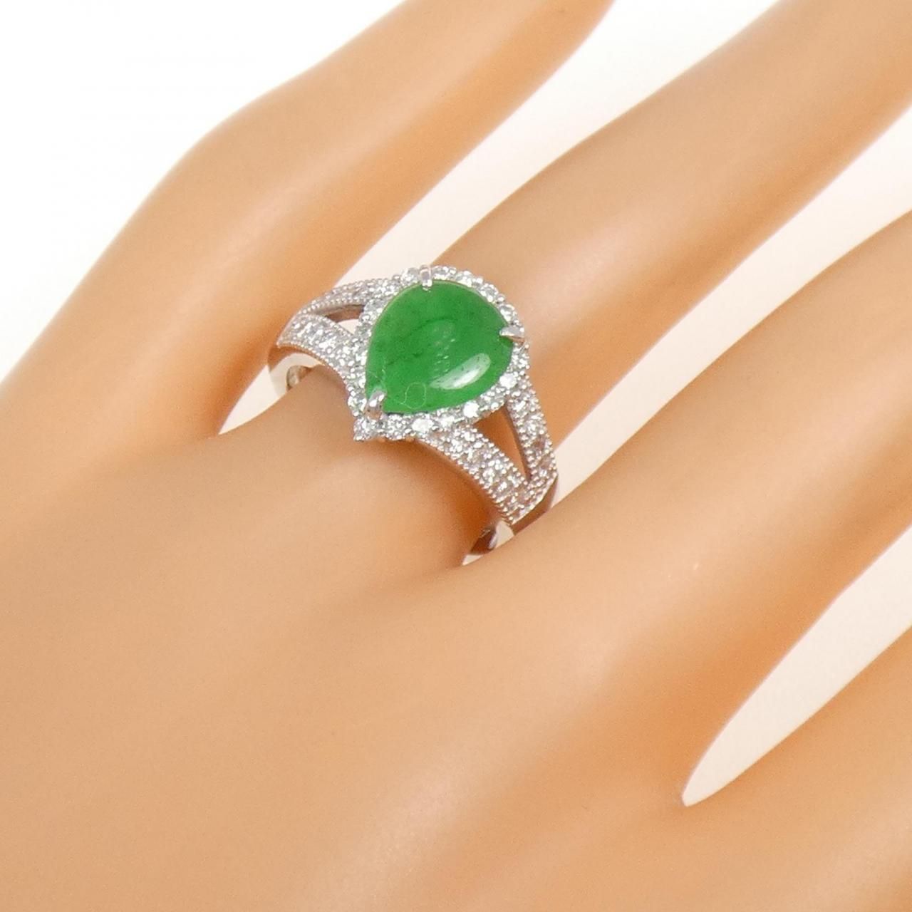 PT 900 ヒスイ リング 1.598 CT