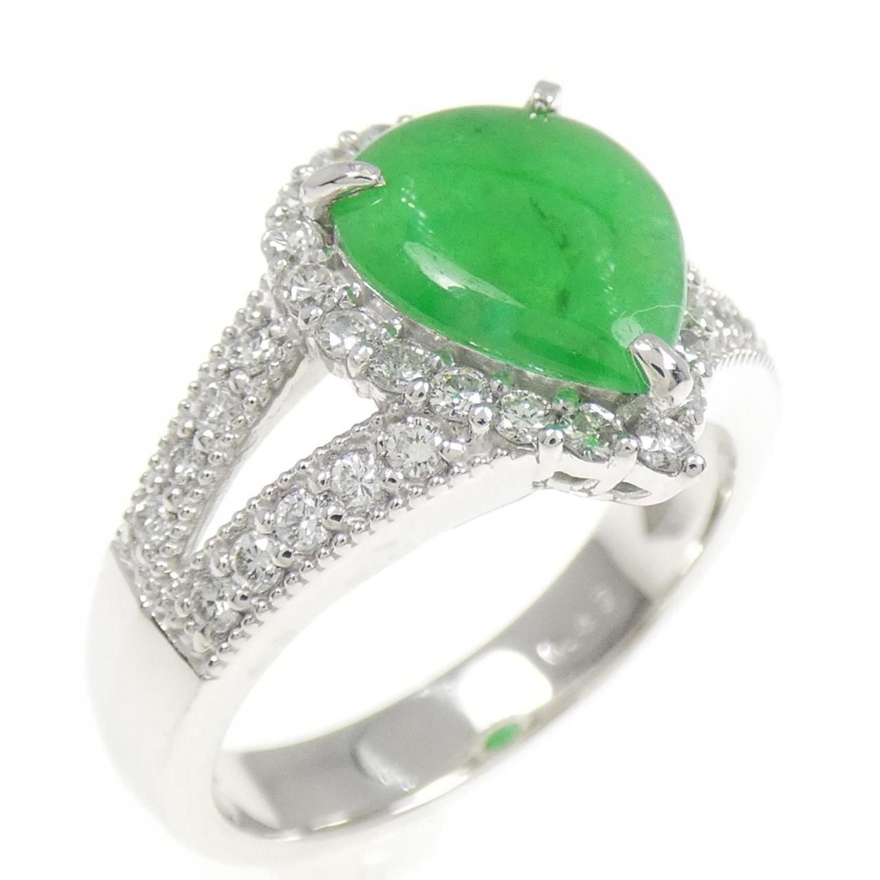 PT 900 ヒスイ リング 1.598 CT