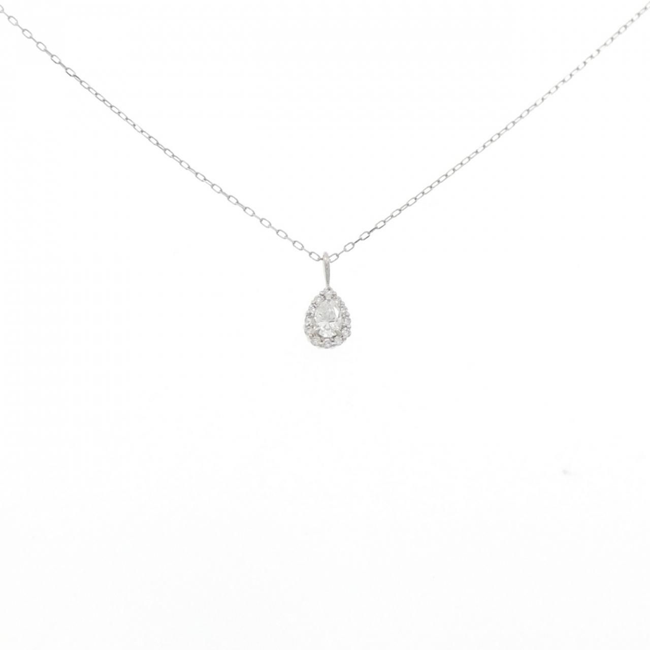 PT 900 ダイヤモンド ネックレス 0.076 CT