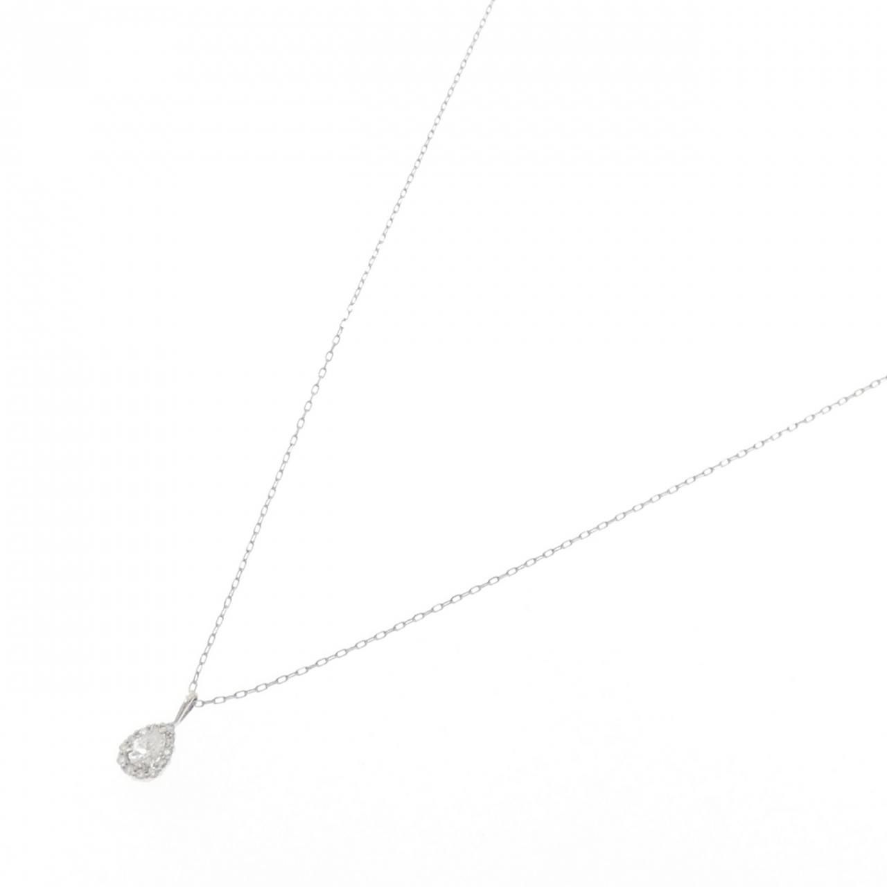 PT 900 ダイヤモンド ネックレス 0.076 CT