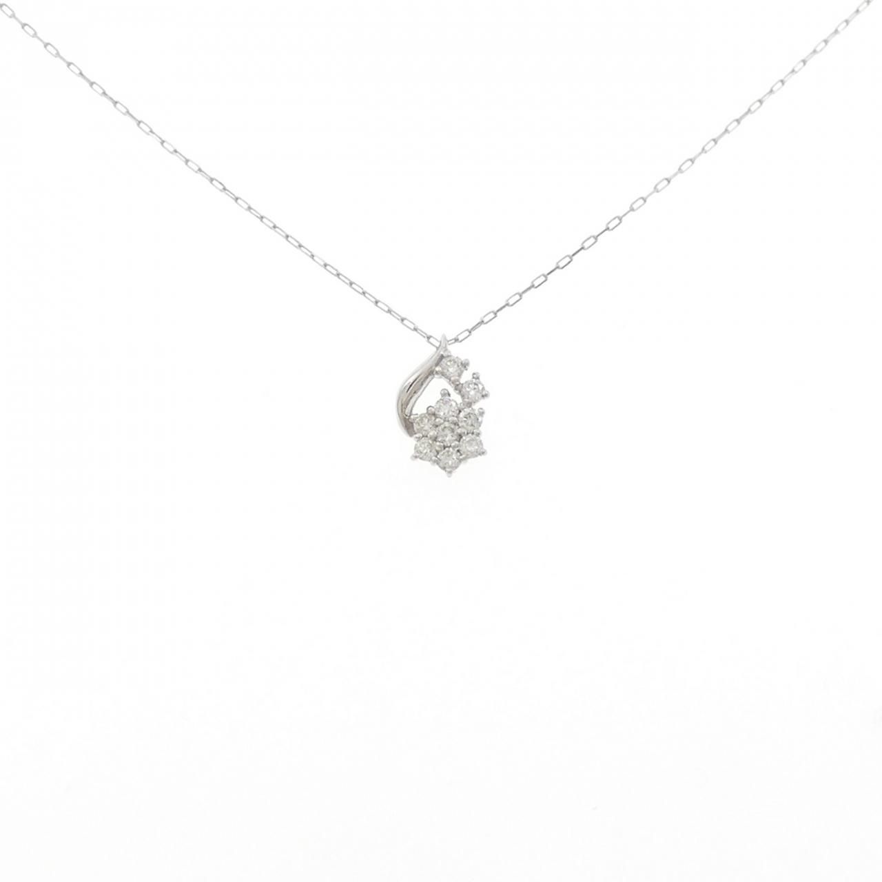 PT 950 900 ダイヤモンド ネックレス 0 10 CT