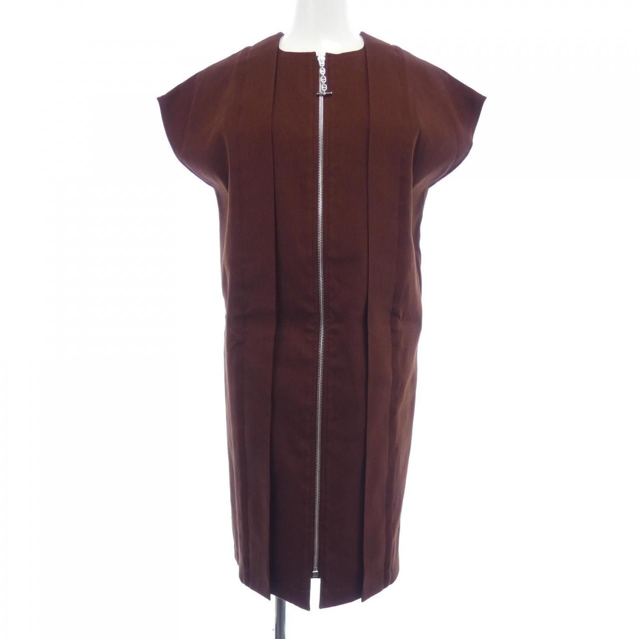 エルメス HERMES シェーヌ･ダンクル 16 7357 ロングベスト