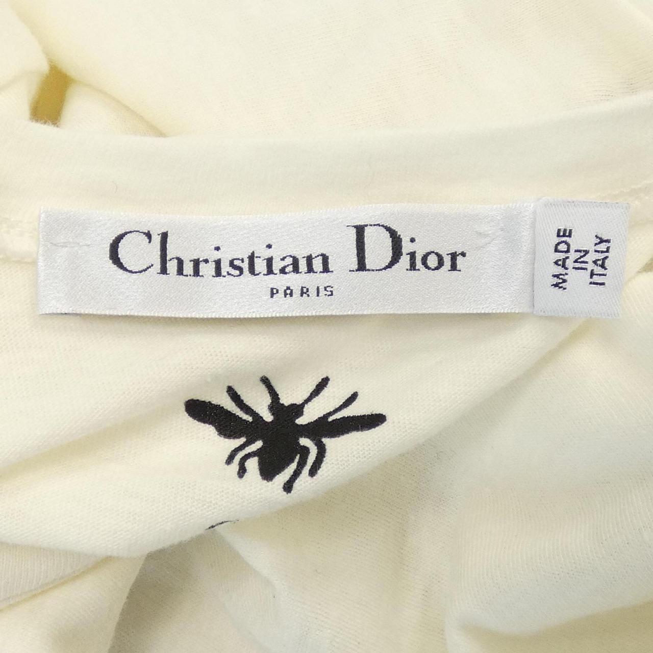 クリスチャンディオール CHRISTIAN DIOR Tシャツ 休日コーデ シフォン素材