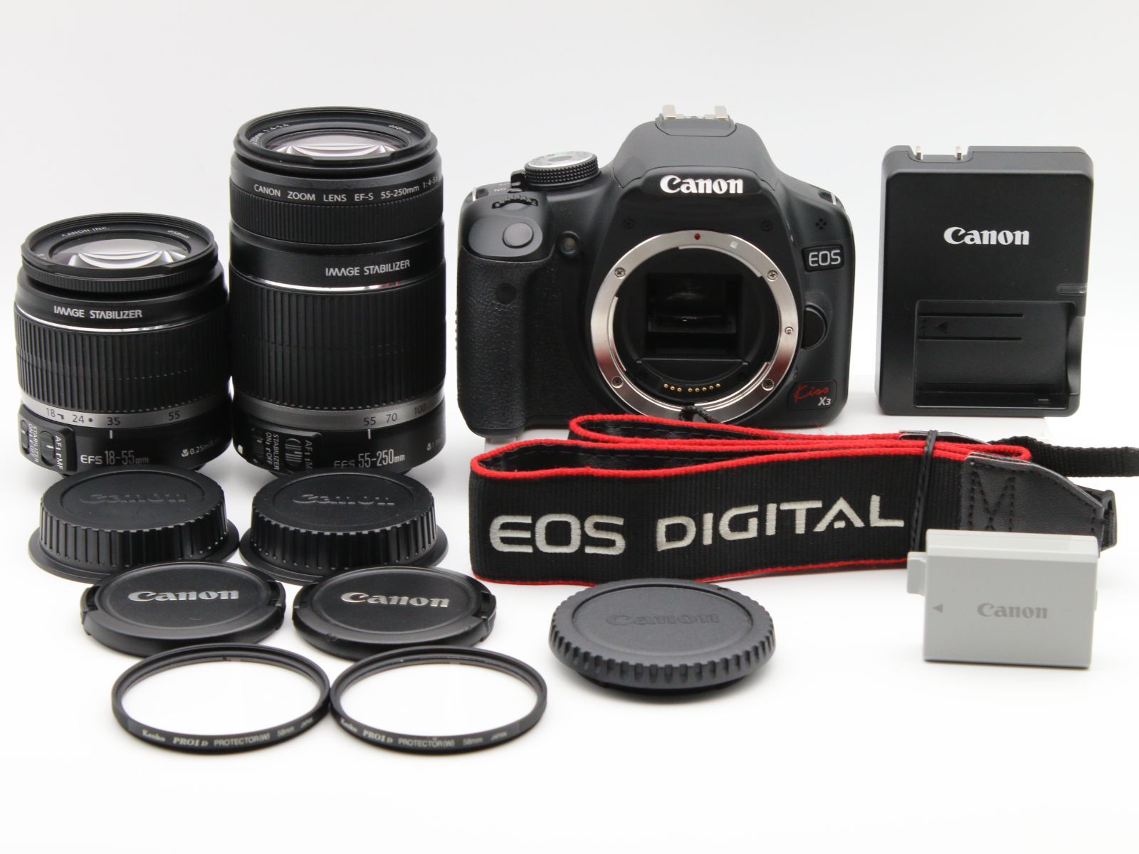 極上品】CANON EOS Kiss X3 ダブルズームキット - メルカリ