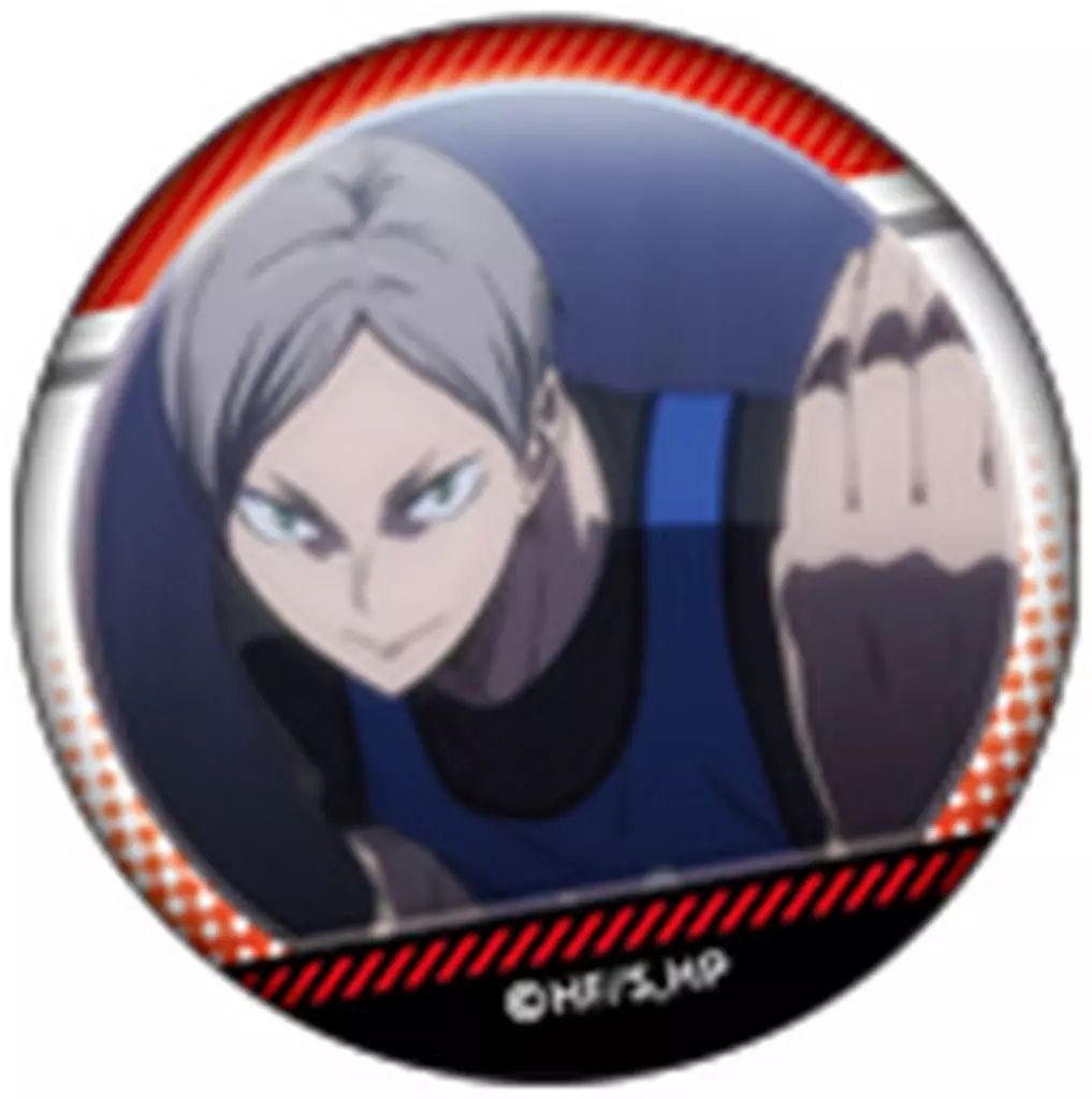 中古】バッジ・ビンズ 灰羽リエーフ(B) 「ハイキュー!! 灰羽がいっぱい