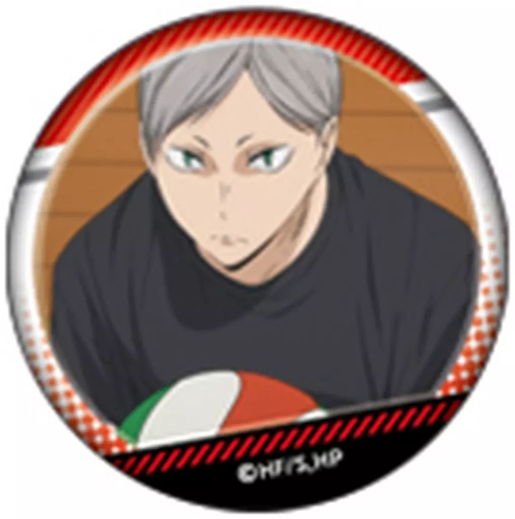 中古】バッジ・ビンズ 灰羽リエーフ(A) 「ハイキュー!! 灰羽がいっぱい