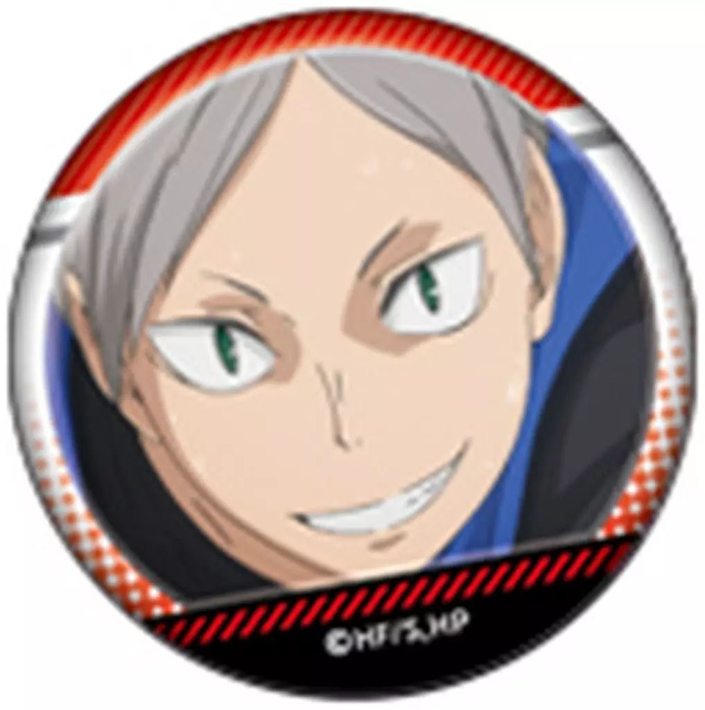 中古】バッジ・ビンズ 灰羽リエーフ(J) 「ハイキュー!! 灰羽がいっぱい