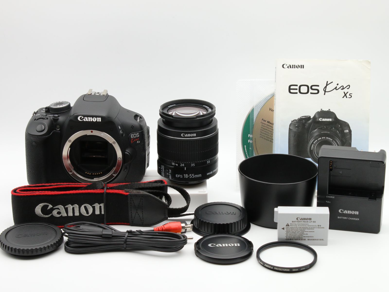 上品 CANON EOS Kiss X 5 レンズキット