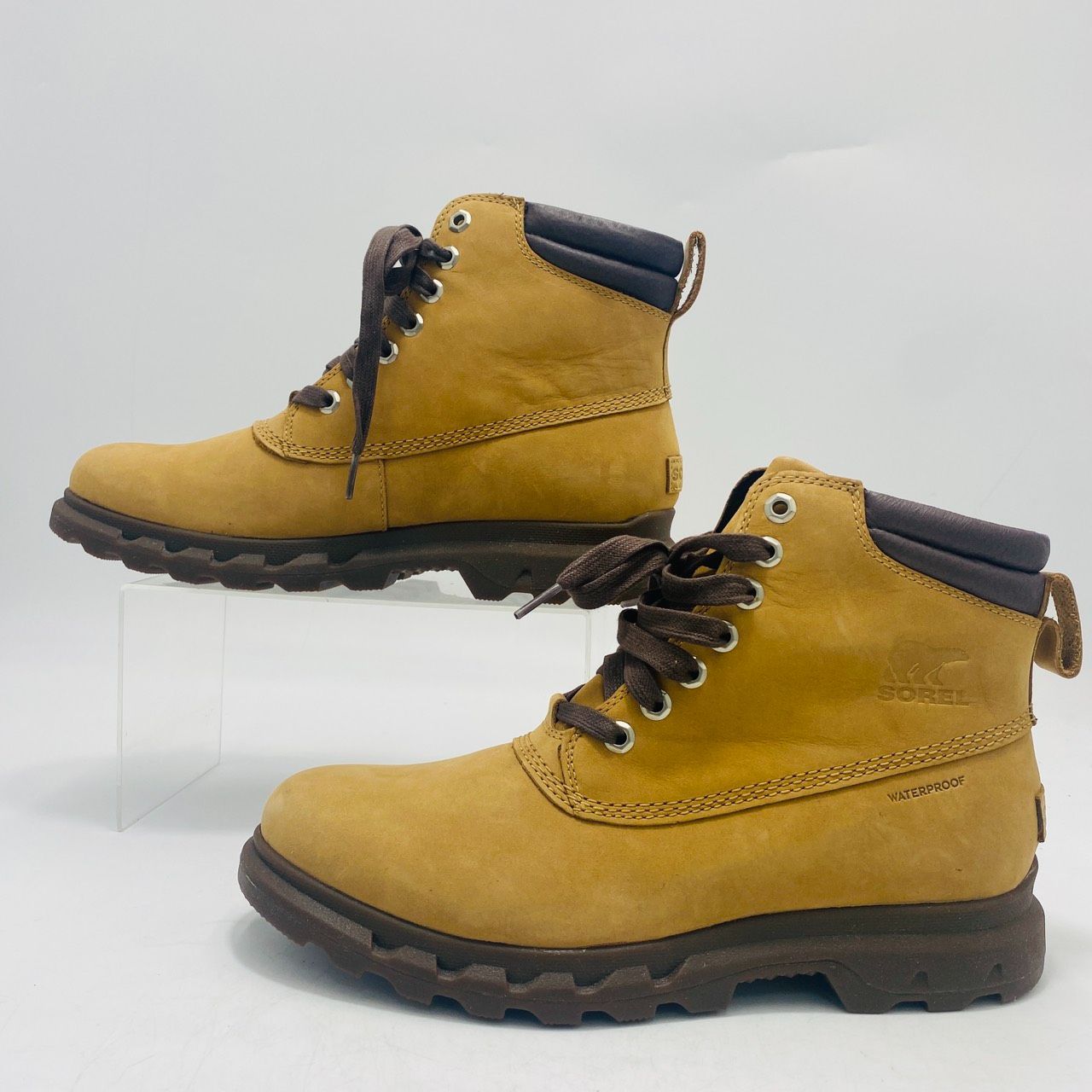 スエード レースアップ