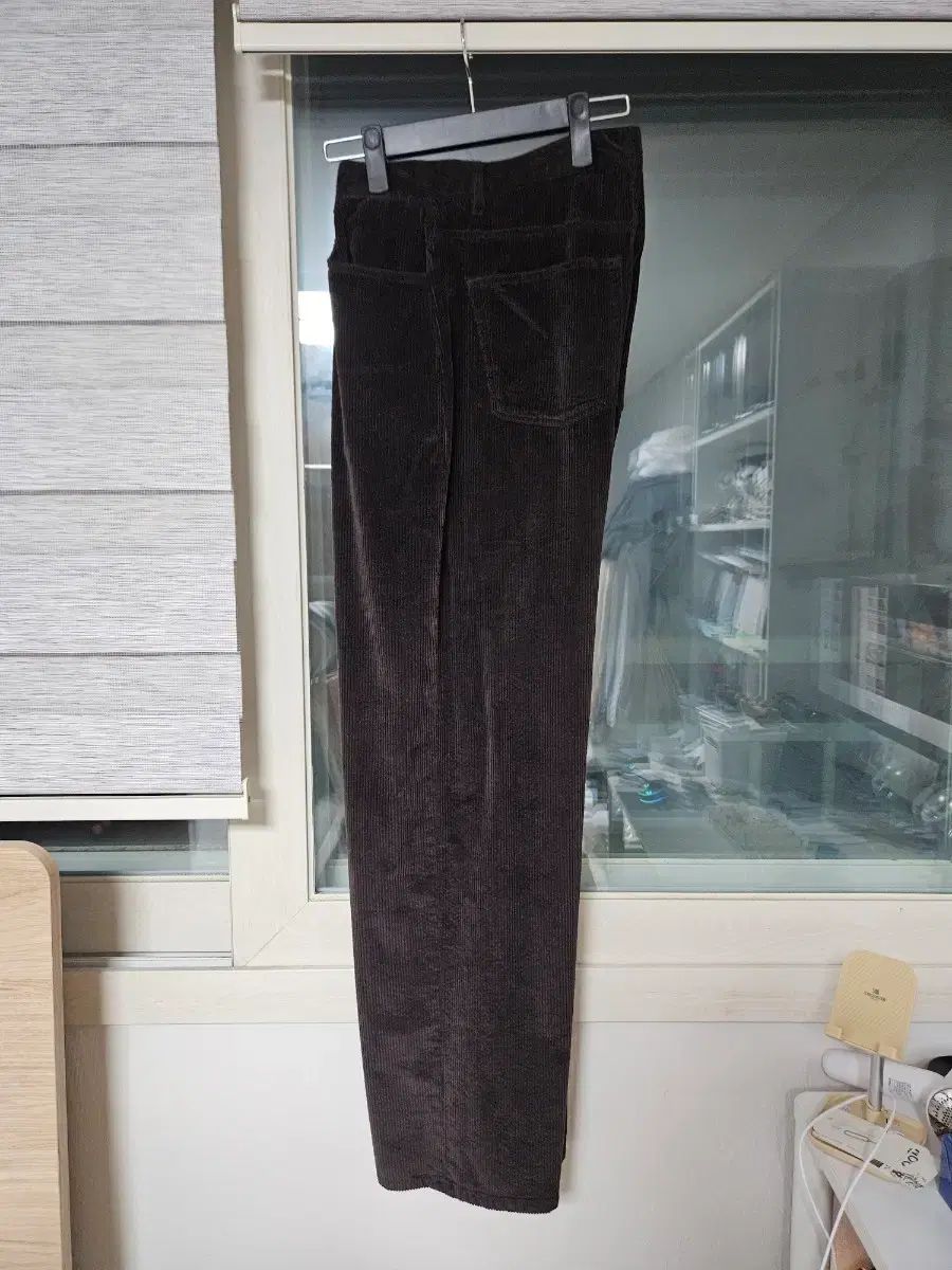 ベルリエ コーデュロイ トゥルーワイド パンツ ブラウン 03 28