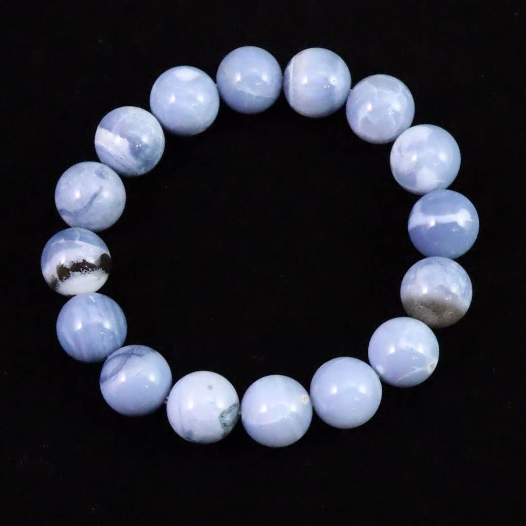 オーストラリア産 ブルーオパール 13 mm玉ブレスレット 41 2 g 榎本通商78269