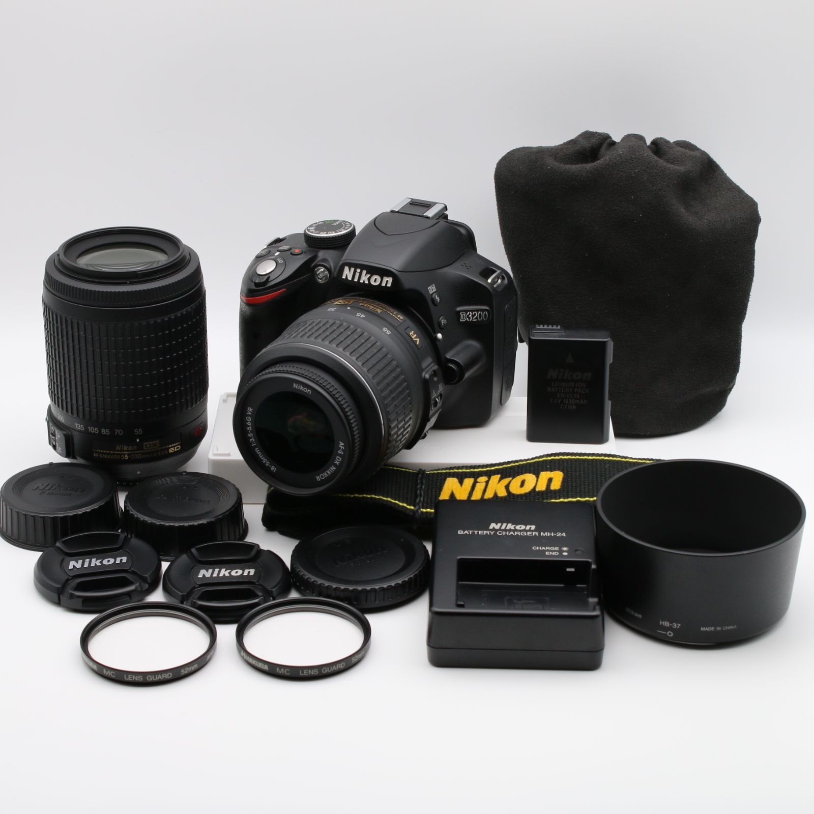 極上品】Nikon D3200 ダブルズームキット - メルカリ
