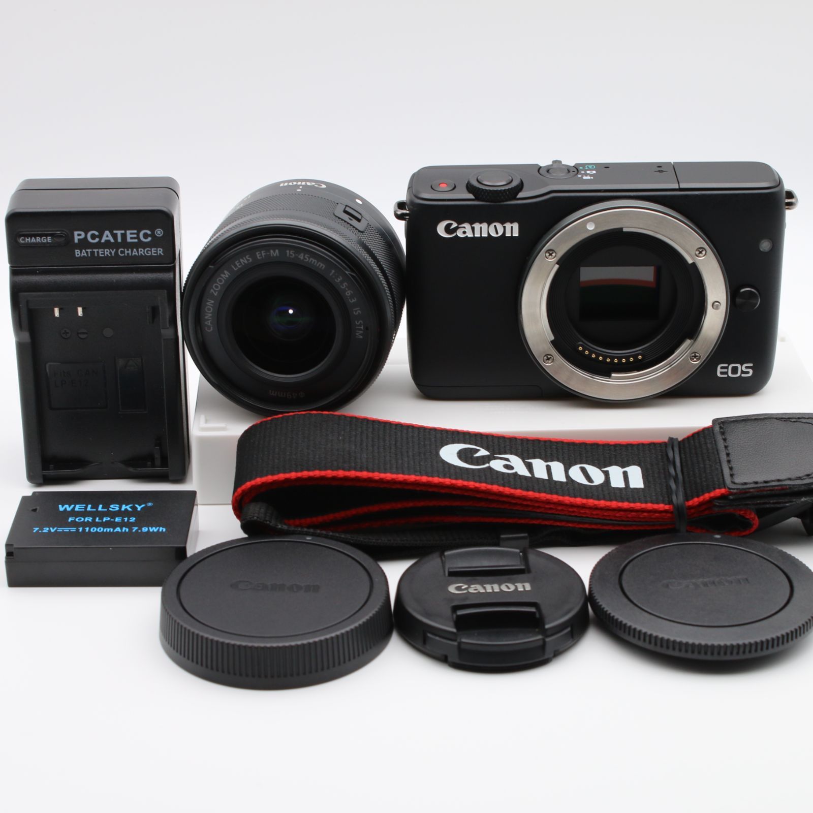 極上品】CANON EOS M10 レンズキット ブラック - メルカリ