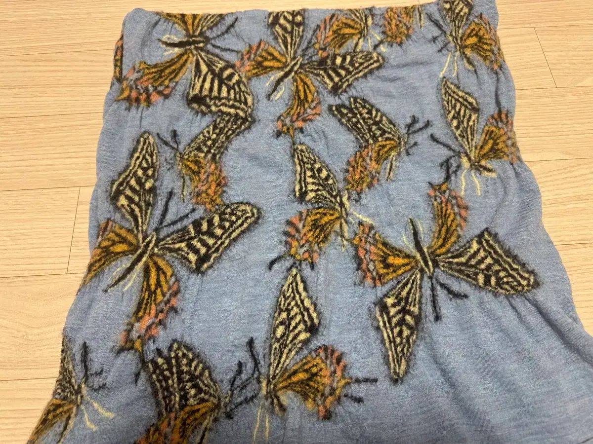 KAPITAL バタフライ 圧縮 ウール マフラー