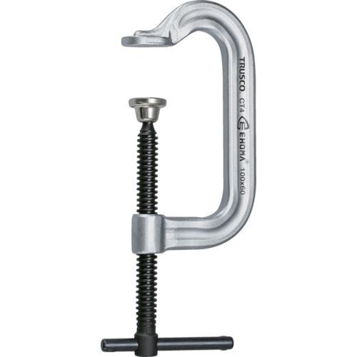 ＴＲＵＳＣＯ シャコ万力 口開２５０ｍｍアゴ深さ１００ｍｍ