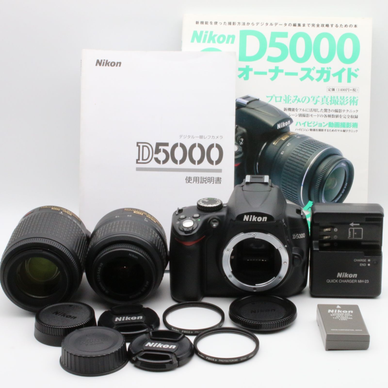 極上品】Nikon D5000 ダブルズームキット - メルカリ