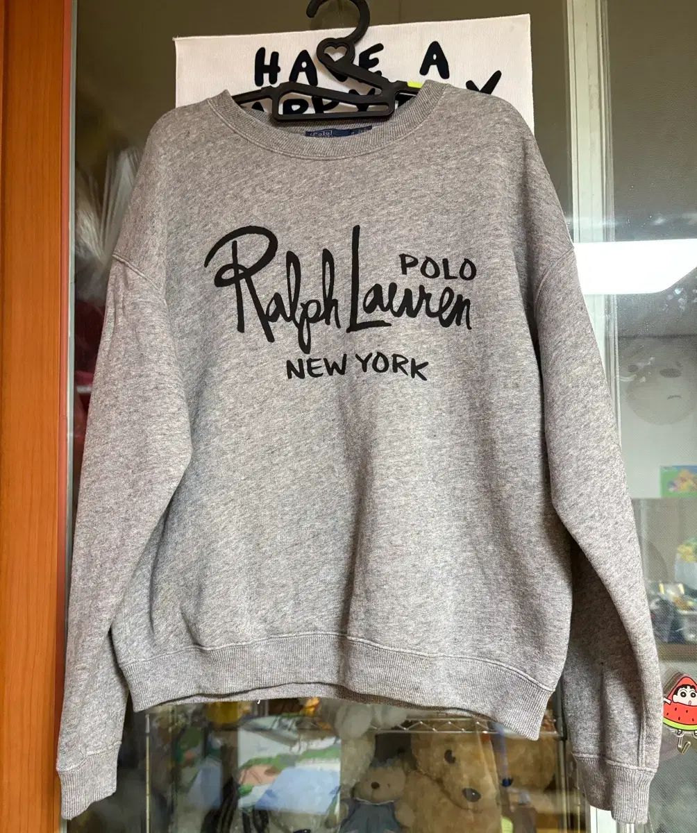 ポロ ラルフローレン グレー スウェット