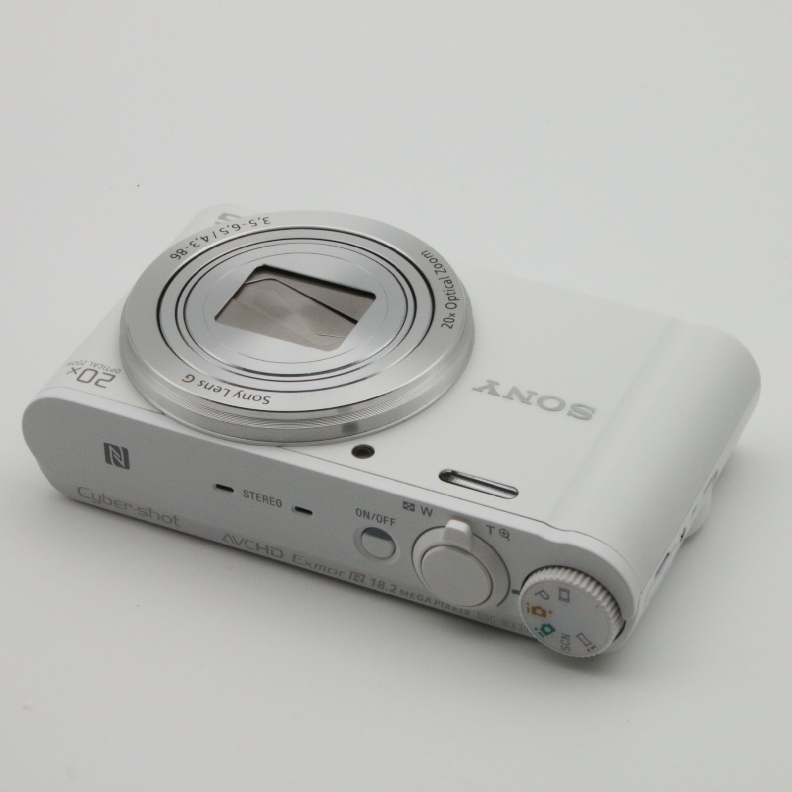 上品 SONY Cyber shot DSC WX 350 ホワイト