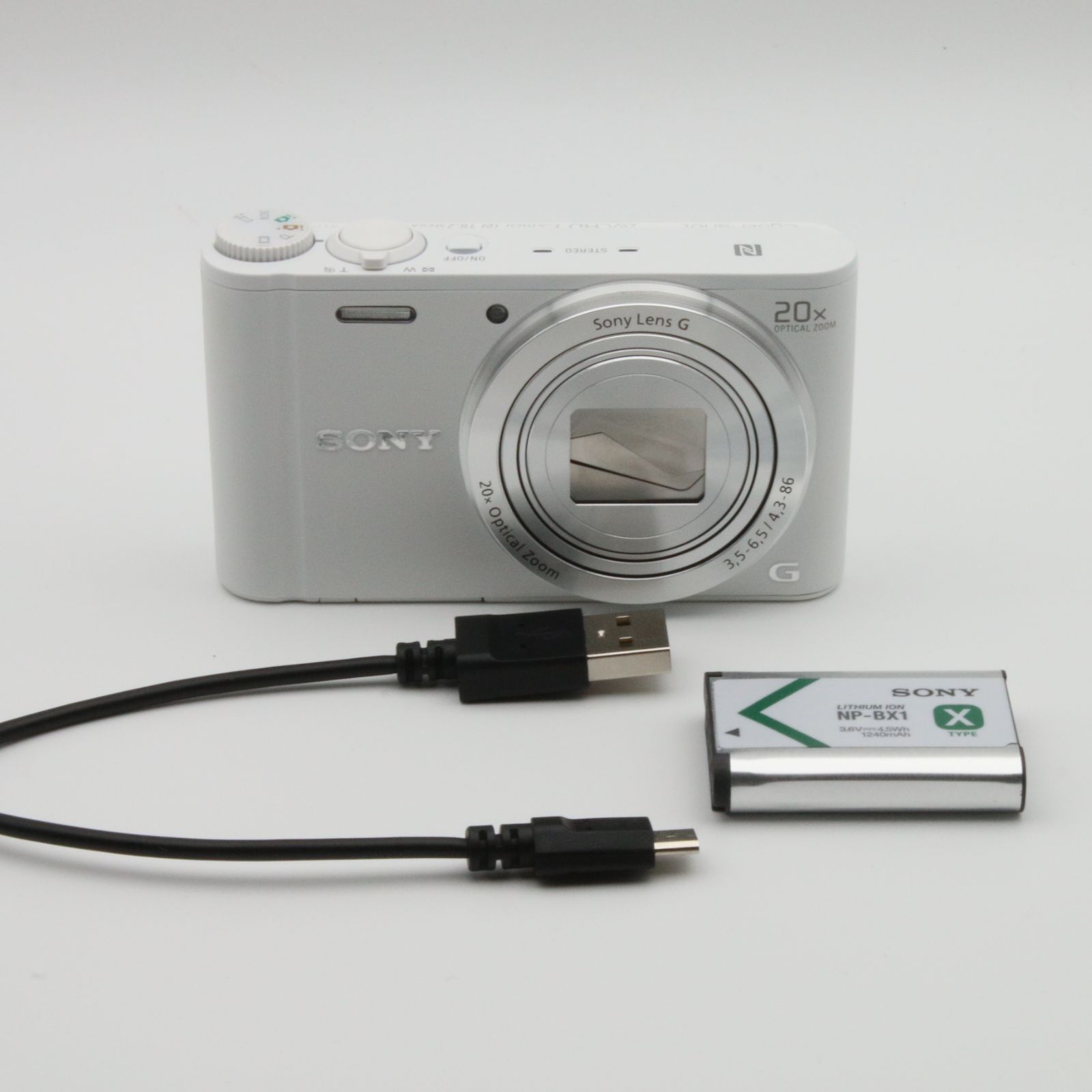 上品 SONY Cyber-shot DSC-WX 350 ホワイト