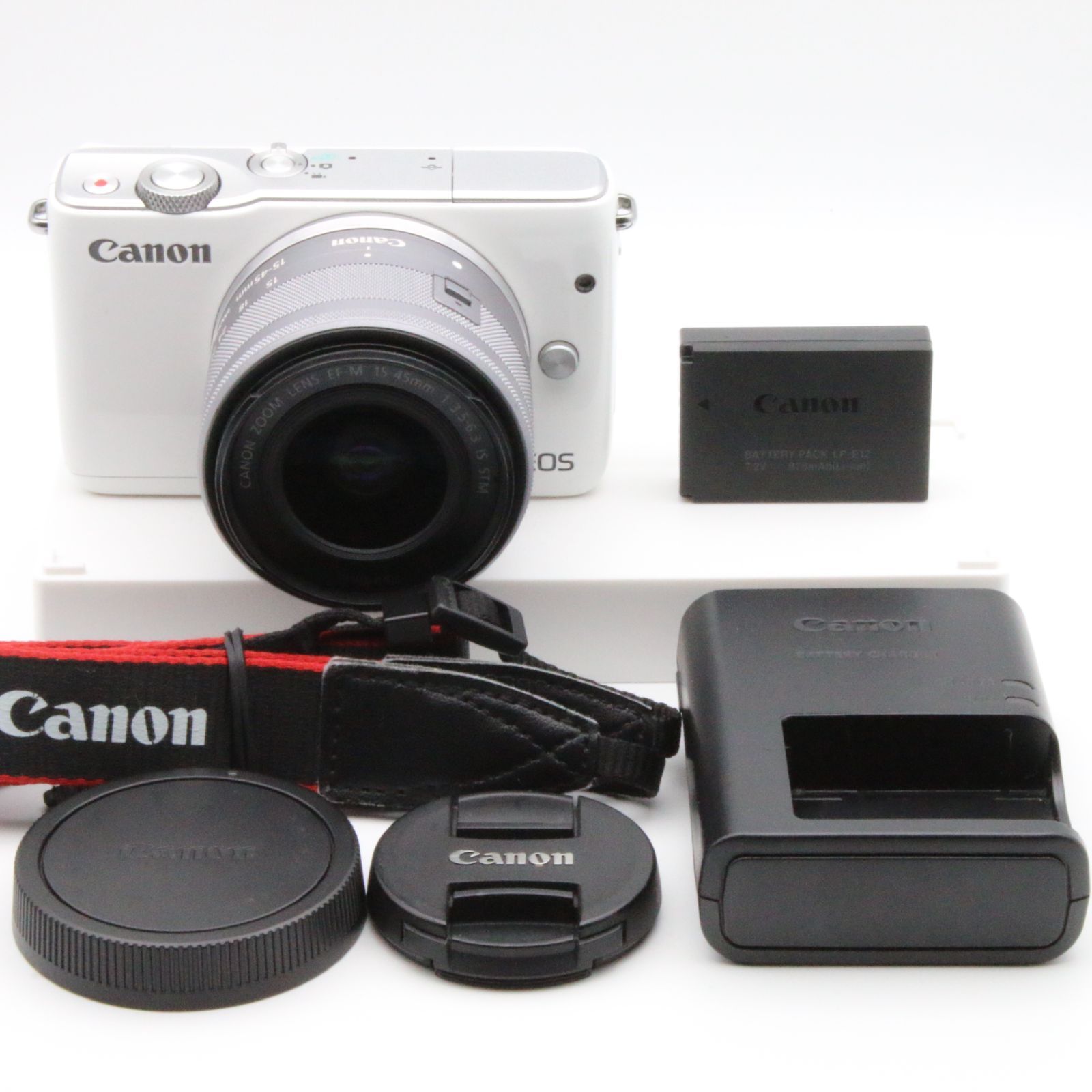 極上品】CANON EOS M10 レンズキット ホワイト - メルカリ