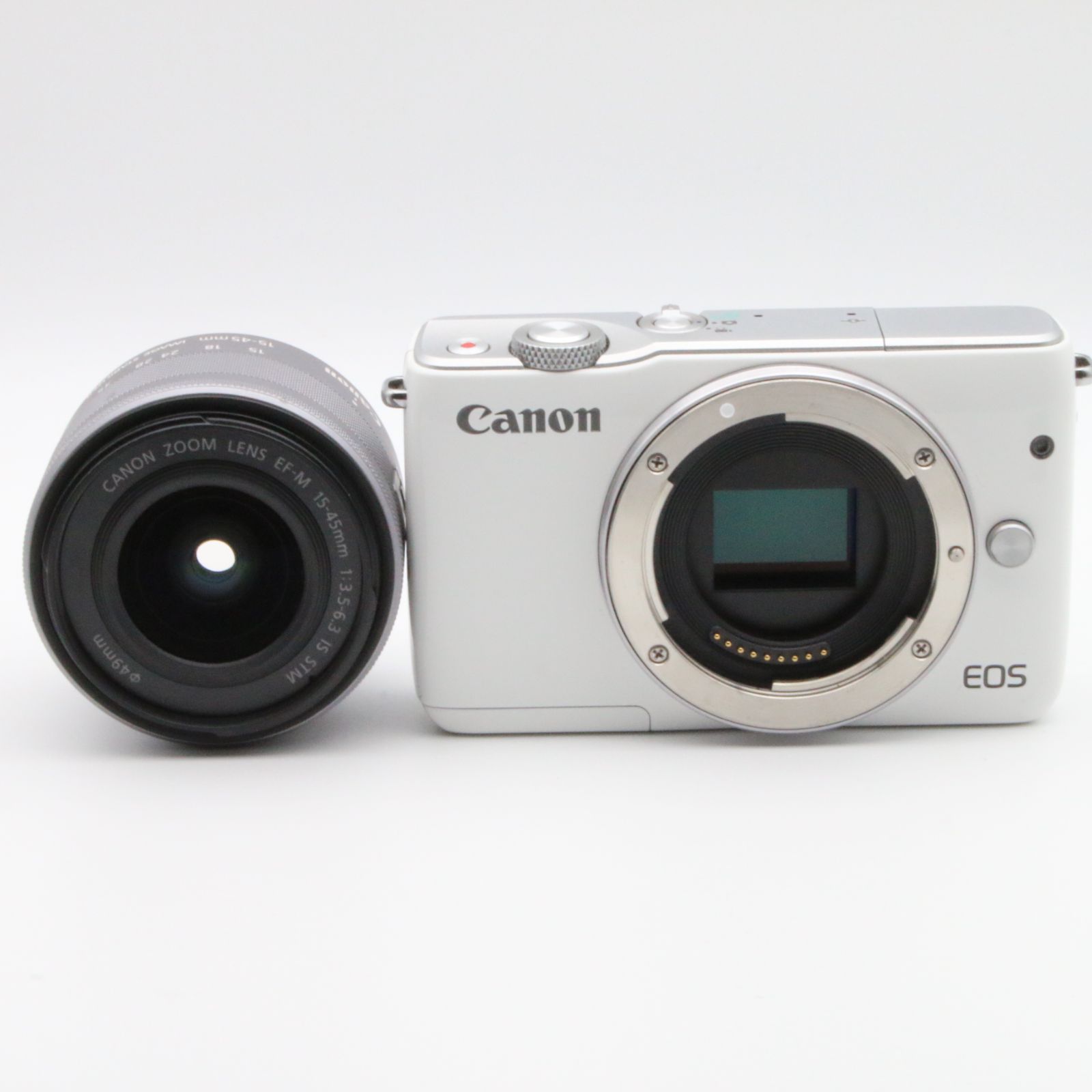 極上品】CANON EOS M10 レンズキット ホワイト - メルカリ