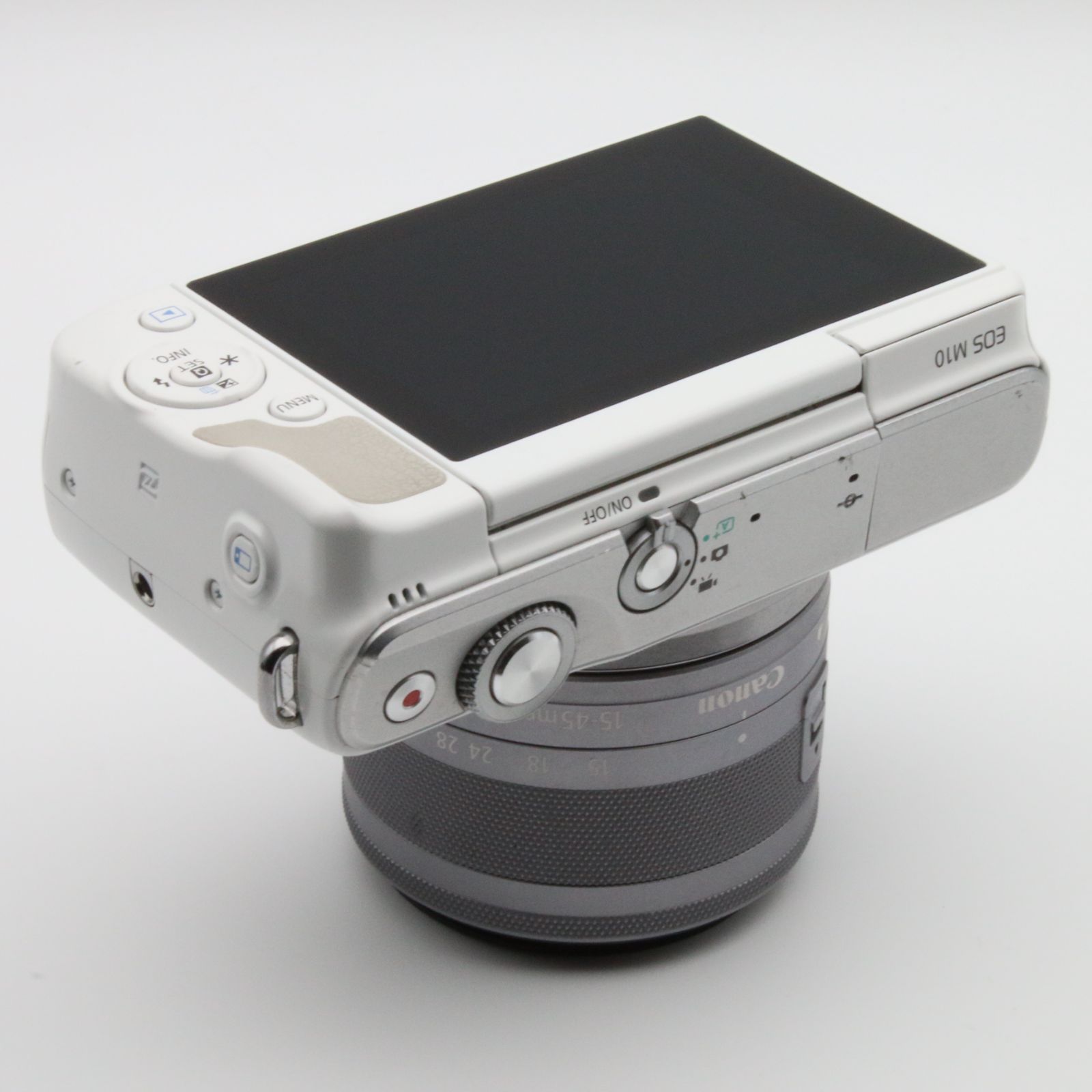 極上品】CANON EOS M10 レンズキット ホワイト - メルカリ