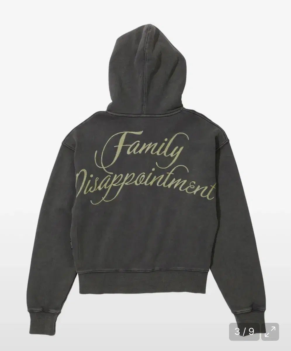 スカルプター フードジップアップ M Bad Seed Washed Hoodie Zip-U