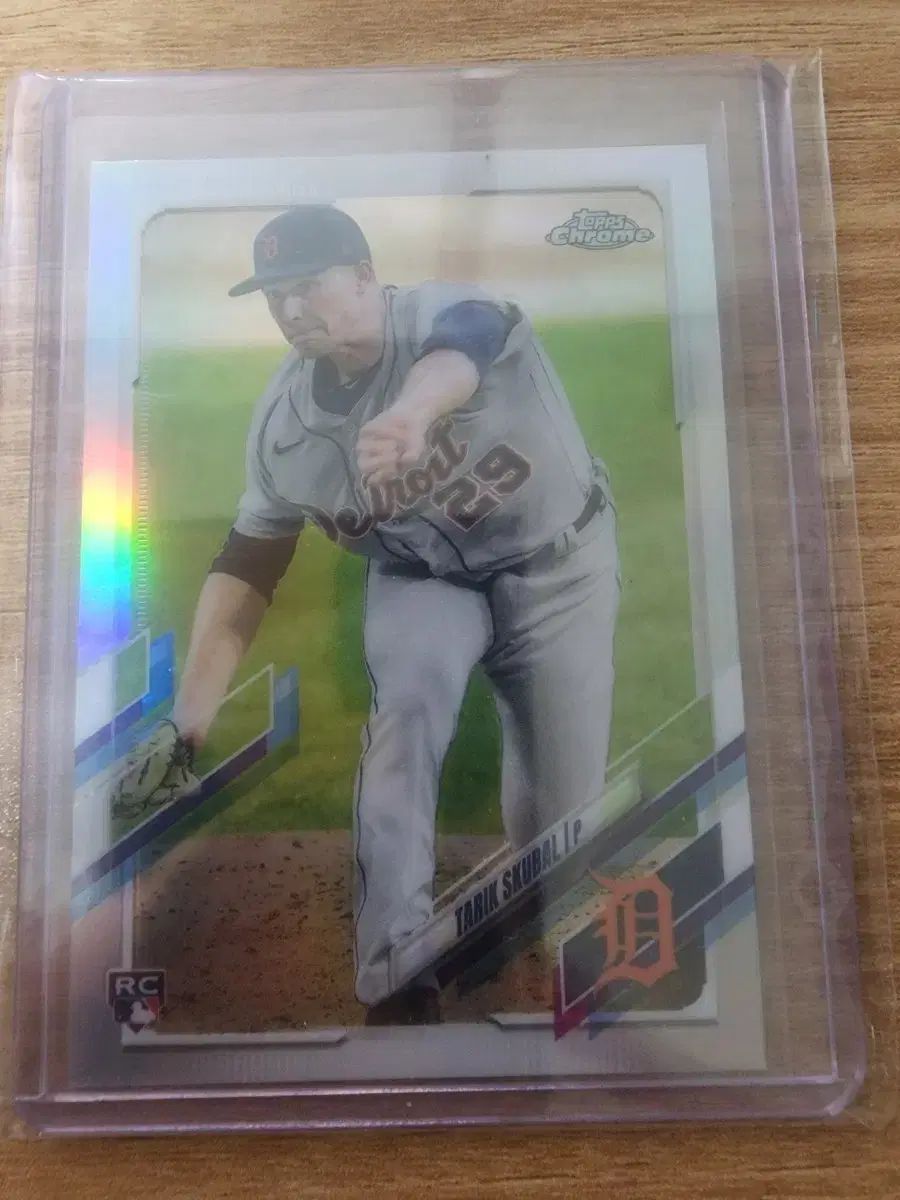 Topps Tarik Skubal クロム リーフレクター