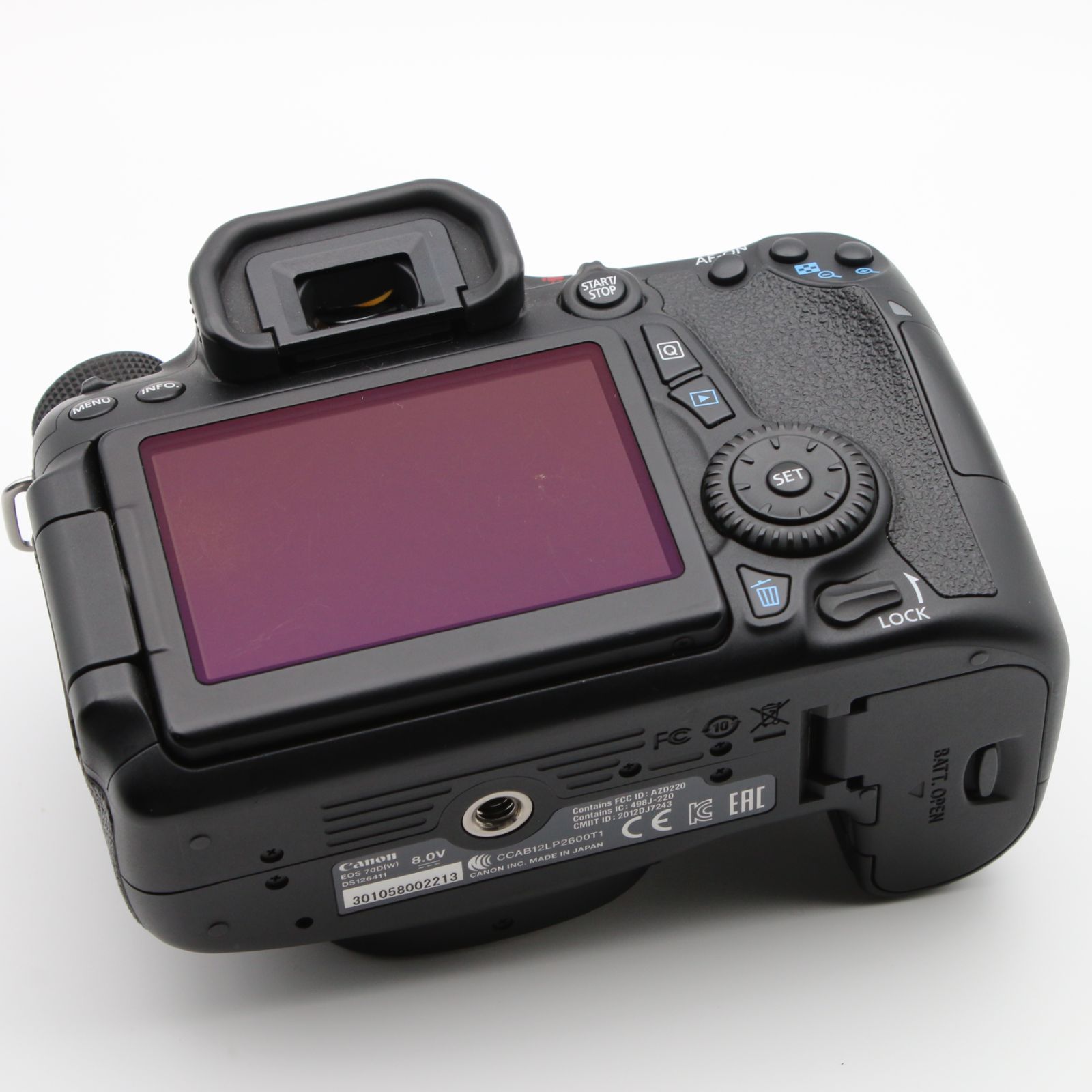 美品】CANON EOS 70D ボディ - メルカリ