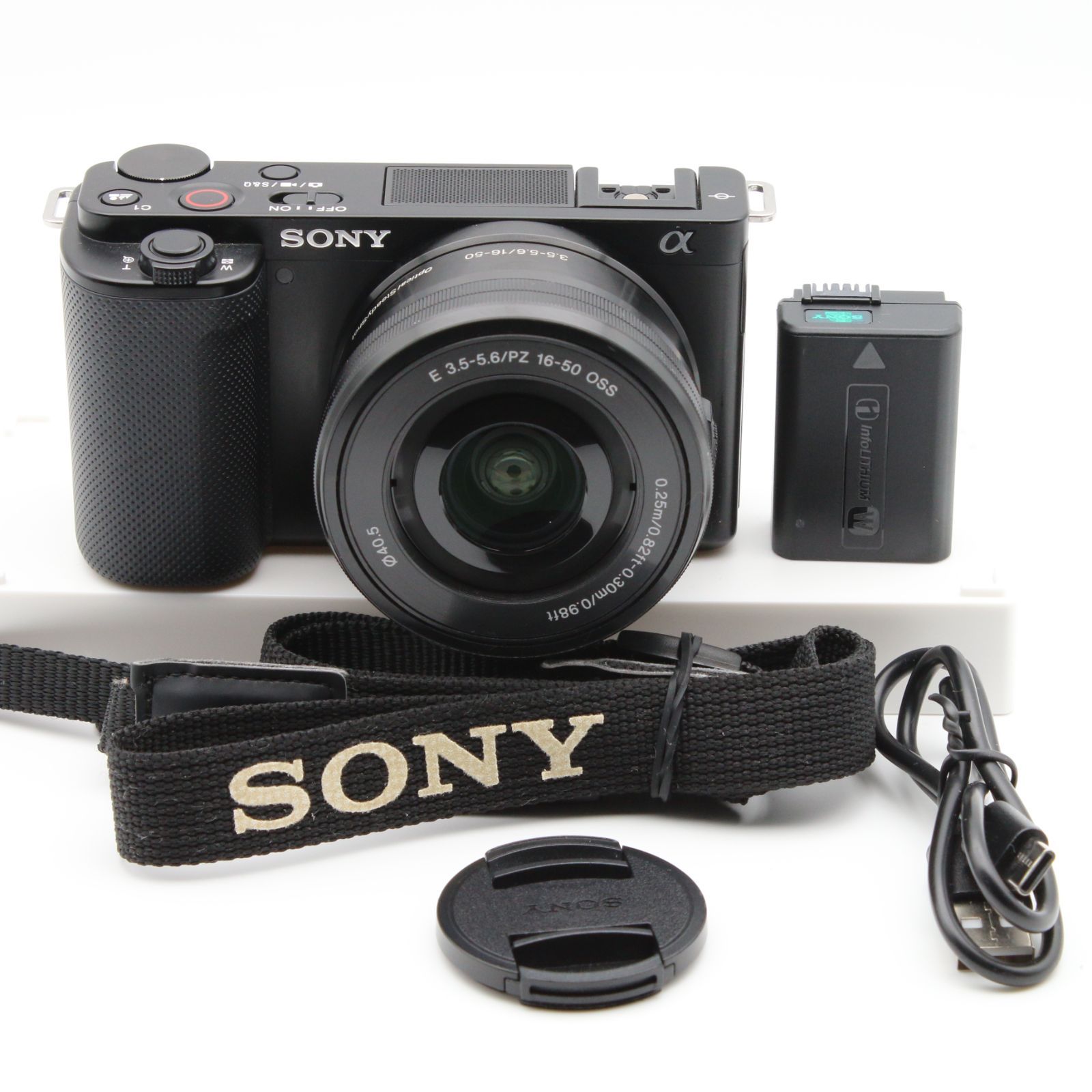 上品 SONY ZV E 10 パワーズームレンズキット ブラック